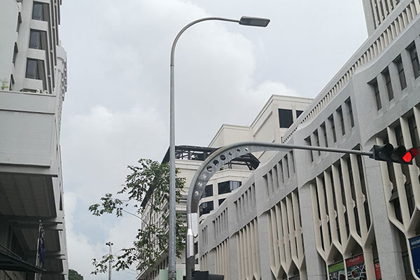High Power 200W LED street lights, Singapore Highway Avenue د لوړ ځواک 200W LED د سړک څراغونه، د سنګاپور لویه لار