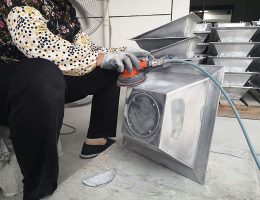 د المونیم سیلاب څراغ پوښ